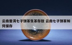 云南普洱七子饼茶生茶存放 云南七子饼茶如何保存
