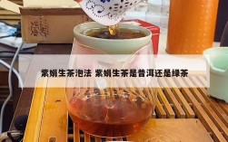 紫娟生茶泡法 紫娟生茶是普洱还是绿茶