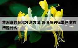 普洱茶的标准冲泡方法 普洱茶的标准冲泡方法是什么