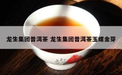 龙生集团普洱茶 龙生集团普洱茶玉螺金芽
