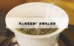 天心应家岩茶厂 武夷天心岩茶