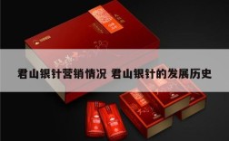 君山银针营销情况 君山银针的发展历史