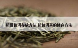 新疆普洱存放方法 新普洱茶的储存方法