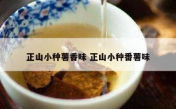 正山小种薯香味 正山小种番薯味